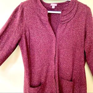 Wool/ acrylic/ silk sweater